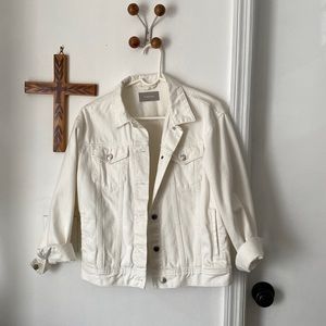 White denim jacket everlane